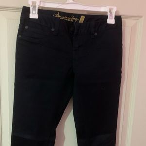 American Rag Black Jeggings Curvy Fit